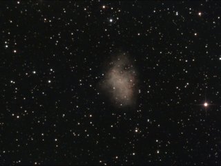M1 - Крабовидная Туманность в созвездии Тельца